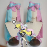 Pokemon Scarlet and Violet Gym Leader Iono Pink Blue Styled Cosplay Wig