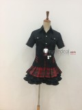 Unlight Donita Rebirth Red Black Dress Cosplay Costume
