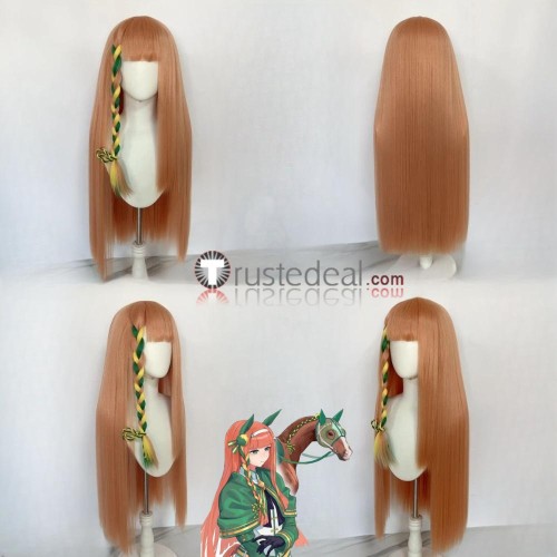 Uma Musume Pretty Derby Silence Suzuka Manhattan Cafe Satono Diamond Almond Eye Gold Ship Black Brown Grey Styled Cosplay Wig