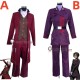 Unlight Rood Red Florence Purple Outfit Cosplay Costume