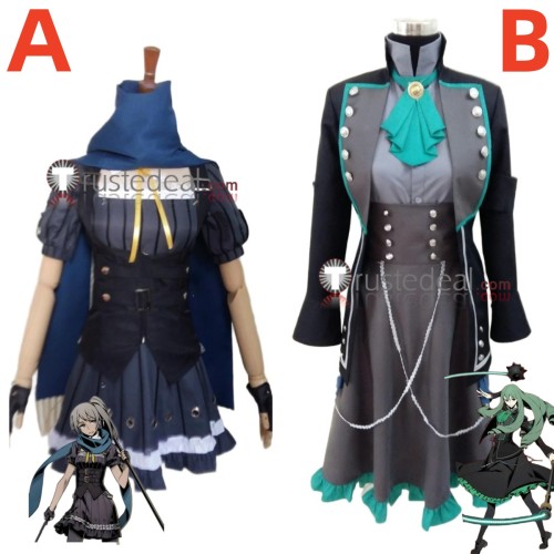Unlight Doppelsoldner Rudia Medium Ariane Outfit Cosplay Costume