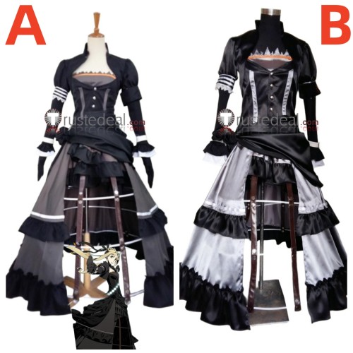 Unlight The Chain Alicetaria Black Dress Cosplay Costume Custom Size