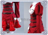 Unlight Sheri Purple Donita Red Dress Cosplay Costume