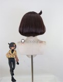 Pokemon Legends Z-A ZA Mable Detective Emma Black Blue Styled Cosplay Wig