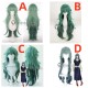 Long Ash Green Cosplay Wig