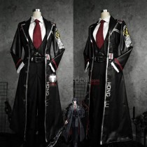 Limbus Company Hong Lu Black Pleather Cosplay Costume Custom Size