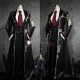Limbus Company Hong Lu Black Pleather Cosplay Costume Custom Size