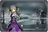 Unlight Sheri Purple Donita Red Dress Cosplay Costume