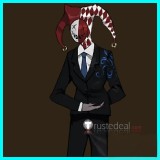 Library Of Ruina Oswald Clown Headgear Hat Mask Hood Halloween Cosplay Props Accessory