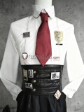 Limbus Company Don Quixote Black Pleather Cosplay Costume Custom Size