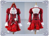 Unlight Sheri Purple Donita Red Dress Cosplay Costume
