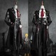 Limbus Company Don Quixote Black Pleather Cosplay Costume Custom Size