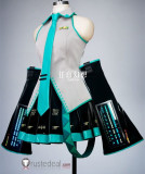 Vocaloid Original Hatsune Miku Cosplay Costume Patent Leather
