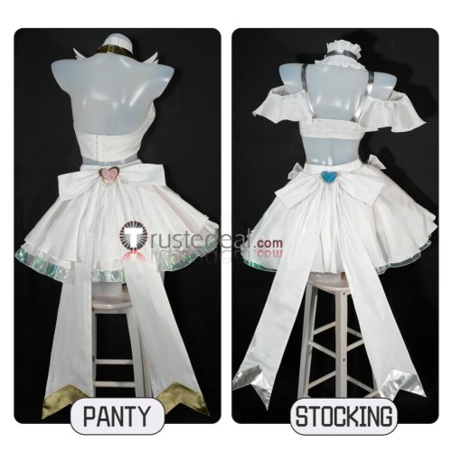 Panty and Stocking with Garterbelt Panty Stocking White Cosplay Costume