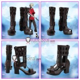 Unlight Juhani Rudia Stacia Sheri Rebirth Black Cosplay Shoes Boots