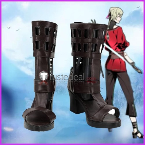 Unlight Juhani Rudia Stacia Sheri Rebirth Black Cosplay Shoes Boots