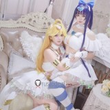 Panty and Stocking with Garterbelt Panty Stocking White Cosplay Costume