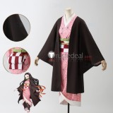 Kimetsu no Yaiba Demon Slayer Nezuko Kamado Kimono Cosplay Costume 2