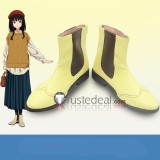 Lycoris Recoil Chisato Nishikigi Takina Inoue White Yellow Brown Cosplay Shoes Boots