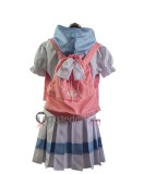 Pokemon Ultra Sun and Ultra Moon Lillie White and Blue Cosplay Costume 3