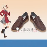 Lycoris Recoil Chisato Nishikigi Takina Inoue White Yellow Brown Cosplay Shoes Boots
