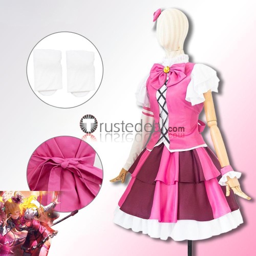 Library Of Ruina The Queen of Hatred In the Name of Love and Hate Don Quixote Pink Cosplay Costume