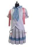 Pokemon Ultra Sun and Ultra Moon Lillie White and Blue Cosplay Costume 3
