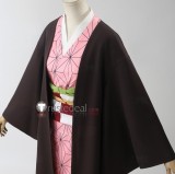 Kimetsu no Yaiba Demon Slayer Nezuko Kamado Kimono Cosplay Costume 2
