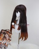 Gachiakuta Amo Empool Riyo Reaper Red Black Brown Orange Styled Cosplay Wig