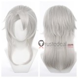 Kimetsu no Yaiba Tengen Uzui Rui Akaza Grey White Red Cosplay Wigs