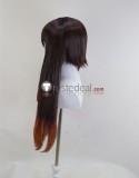 Gachiakuta Amo Empool Riyo Reaper Red Black Brown Orange Styled Cosplay Wig
