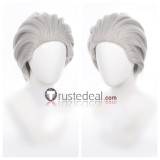 Kimetsu no Yaiba Tengen Uzui Rui Akaza Grey White Red Cosplay Wigs