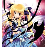 Magical Girl Lyrical Nanoha Signum Pink Ponytail Fate Testarossa Hayate Yagami Blonde Brown Styled Cosplay Wig