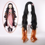 Kimetsu no Yaiba Muichiro Tokito Inosuke Hashibira Nezuko Kamado Black Cosplay Wig