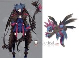 Pokemon Gijinka Hydreigon Cosplay Costume