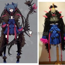 Pokemon Gijinka Hydreigon Cosplay Costume