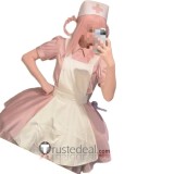 Pokemon Nurse Joy Pink Cosplay Costume