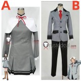 Tokimeki Memorial Only Love Hanegasaki Academy Female Male School Uniform Cosplay Costume