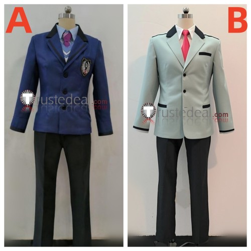 Tokimeki Memorial 4 Male Only Love Hanegasaki Academy School Uniform Cosplay Costume