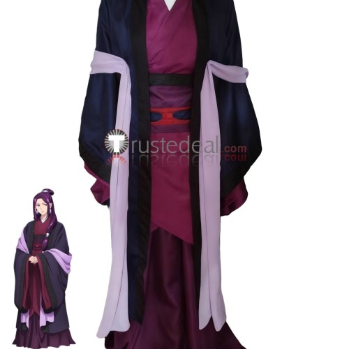 Kusuriya no Hitorigoto The Apothecary Diaries Ah Duo Purple Hanfu Dress Cosplay Costume
