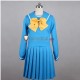 Tokimeki Memorial 4 Maki Hoshikawa School Uniform Blue Cosplay Costume