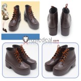 Project Sekai Colorful Stage PJSK Wonderlands x Showtime Kusanagi Nene Black Brown Grey Cosplay Shoes Boots
