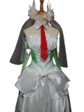 Gijinka Gardevoir White Green Cosplay Costume