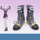 Project Sekai Colorful Stage PJSK Wonderlands x Showtime Kusanagi Nene Black Brown Grey Cosplay Shoes Boots