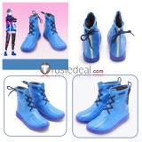 Project Sekai Colorful Stage PJSK Vivid BAD SQUAD Aoyagi Toya Blue White Cosplay Shoes Boots