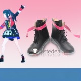 Project Sekai Colorful Stage PJSK Vivid BAD SQUAD Shiraishi An ULTRA C Black Blue Grey Cosplay Shoes Boots