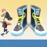 Project Sekai Colorful Stage PJSK ﻿Shinonome Akito Aoyagi Toya 4th Anniversary Kagamine Len Tenma Tsukasa Black Grey White Cosplay Shoes Boots