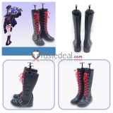 Project Sekai Colorful Stage PJSK Vivid BAD SQUAD Shiraishi An ULTRA C Black Blue Grey Cosplay Shoes Boots