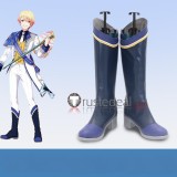 Project Sekai Colorful Stage PJSK Wonderlands x Showtime Tenma Tsukasa Colorful Live 2nd Will 3rd Anniversary Black White Blue Cosplay Shoes Boots