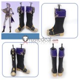 Project Sekai Colorful Stage PJSK ﻿Wonderlands x Showtime WSWL 2 WxS World Link Crown of Suit Kamishiro Rui Black White Brown Cosplay Shoes Boots